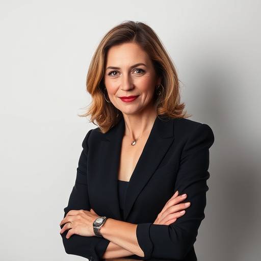 Photo de Sophie Dubois, Directrice de la publication de Chuchotements de Stars.